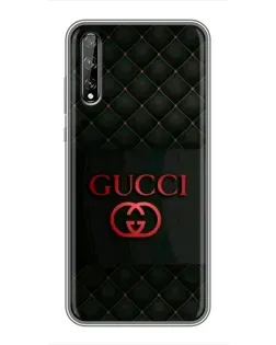 Чохол для Huawei P Smart Pro з картинкою «Gucci — стьобаний чорний»
