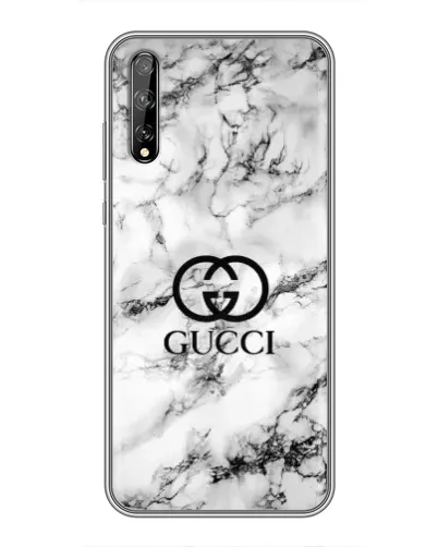 Чохол для Huawei P Smart Pro з картинкою «Gucci — мармуровий шик»