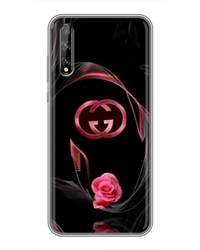 Чохол для Huawei P Smart Pro з картинкою «Gucci — неонова троянда»