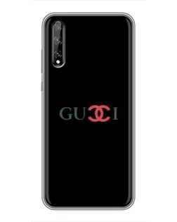 Чохол для Huawei P Smart Pro з картинкою «Gucci — червоний градієнт»