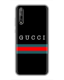 Чохол для Huawei P Smart Pro з картинкою «Gucci — червоний пояс»