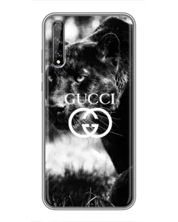 Чехол для Huawei P Smart Pro с картинкой «Gucci — дикая природа»