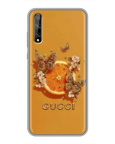 Чехол для Huawei P Smart Pro с картинкой «Gucci — золотые бабочки» Чехол для Huawei P Smart Pro с картинкой «Gucci — золотые бабочки»