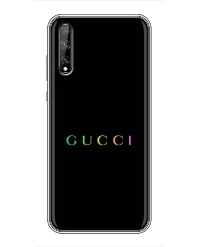 Чехол для Huawei P Smart Pro с картинкой «Gucci — неоновый минимализм» Чехол для Huawei P Smart Pro с картинкой «Gucci — неоновый минимализм»