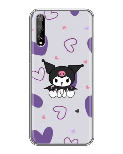 Чохол для Huawei P Smart Pro з картинкою «Kuromi та лавандові серця» Чохол для Huawei P Smart Pro з картинкою «Kuromi та лавандові серця»