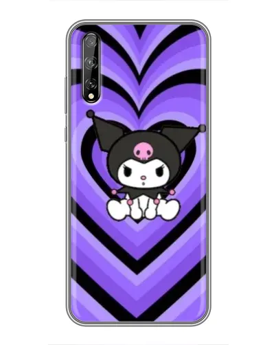 Чохол для Huawei P Smart Pro з картинкою «Kuromi та фіолетові серця» Чохол для Huawei P Smart Pro з картинкою «Kuromi та фіолетові серця»