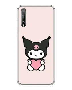 Чохол для Huawei P Smart Pro з картинкою «Kuromi та серце»