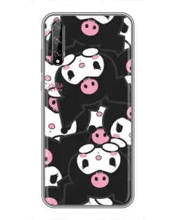 Чохол для Huawei P Smart Pro з картинкою «Патерн голів Куромі»