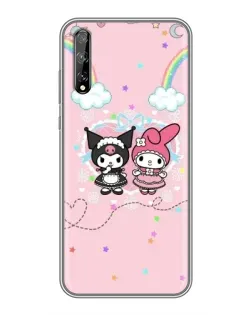 Чохол для Huawei P Smart Pro з картинкою «My Melody та Kuromi»