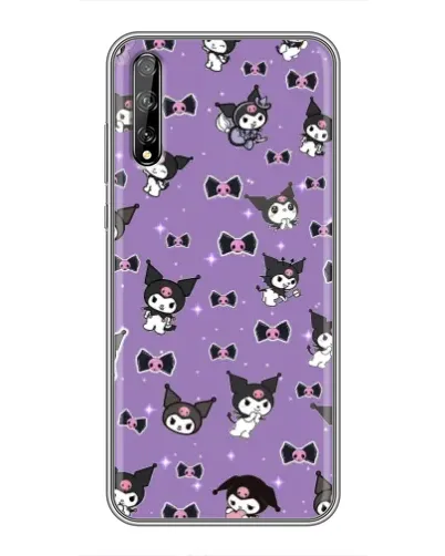 Чохол для Huawei P Smart Pro з картинкою «Kuromi — патерн» Чохол для Huawei P Smart Pro з картинкою «Kuromi — патерн»