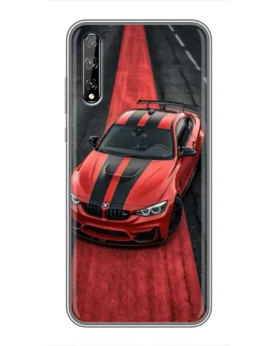 Чехол для Huawei P Smart Pro с картинкой «BMW на красной дорожке»