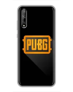 Чехол для Huawei P Smart Pro с картинкой «PUBG — рамка лого»