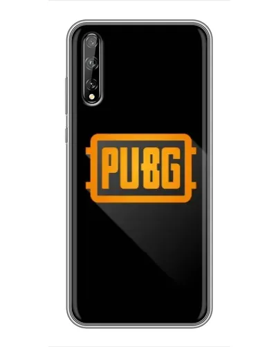 Чехол для Huawei P Smart Pro с картинкой «PUBG — рамка лого»
