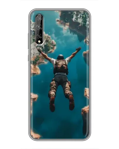 Чехол для Huawei P Smart Pro с картинкой «PUBG — свободное падение»