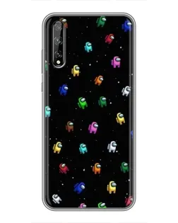 Чехол для Huawei P Smart Pro с картинкой «Экипаж Among Us»