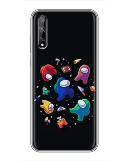 Чехол для Huawei P Smart Pro с картинкой «Among Us космос»