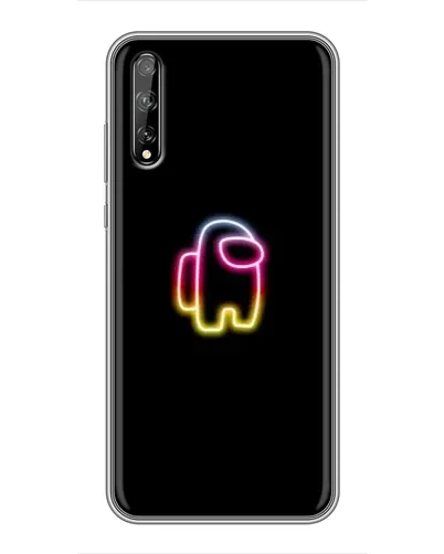 Чехол для Huawei P Smart Pro с картинкой «Among Us градиент»