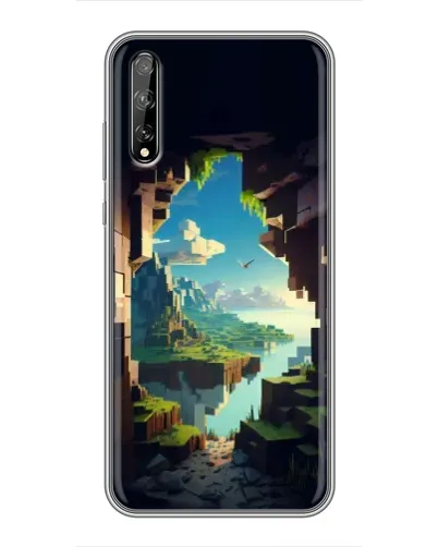 Чехол для Huawei P Smart Pro с картинкой «Вид из пещеры» Чехол для Huawei P Smart Pro с картинкой «Вид из пещеры»