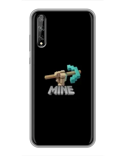 Чехол для Huawei P Smart Pro с картинкой «Алмазная кирка» Чехол для Huawei P Smart Pro с картинкой «Алмазная кирка»