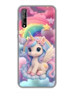 Чехол для Huawei P Smart Pro с картинкой «Маленький единорог»