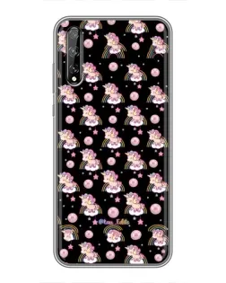 Чехол для Huawei P Smart Pro с картинкой «Magic Unicorn паттерн»