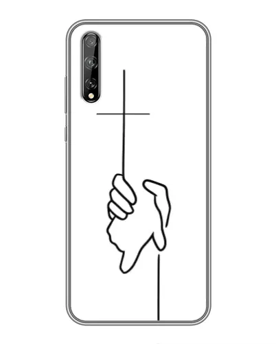 Чехол для Huawei P Smart Pro с картинкой «Рука держит» Чехол для Huawei P Smart Pro с картинкой «Рука держит»