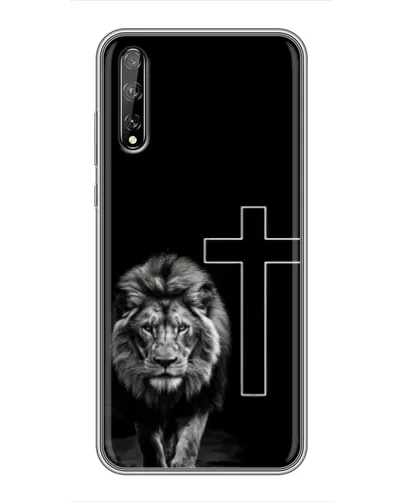Чехол для Huawei P Smart Pro с картинкой «Лев и Крест» Чехол для Huawei P Smart Pro с картинкой «Лев и Крест»