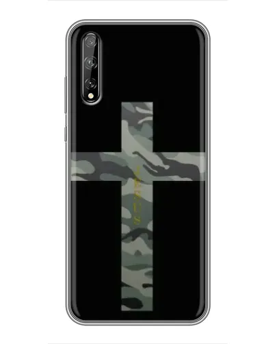 Чехол для Huawei P Smart Pro с картинкой «Милитари Крест» Чехол для Huawei P Smart Pro с картинкой «Милитари Крест»