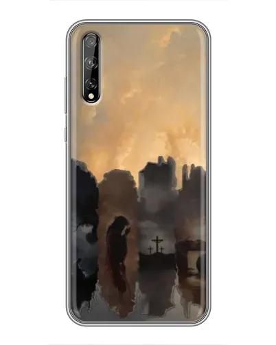 Чехол для Huawei P Smart Pro с картинкой «Дорога к вере» Чехол для Huawei P Smart Pro с картинкой «Дорога к вере»