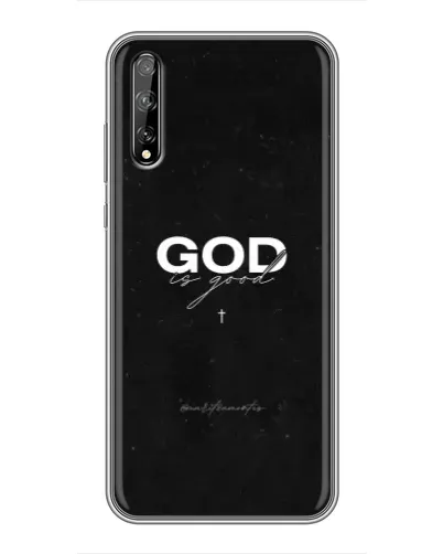 Чехол для Huawei P Smart Pro с картинкой «GOD — Бог над всем» Чехол для Huawei P Smart Pro с картинкой «GOD — Бог над всем»