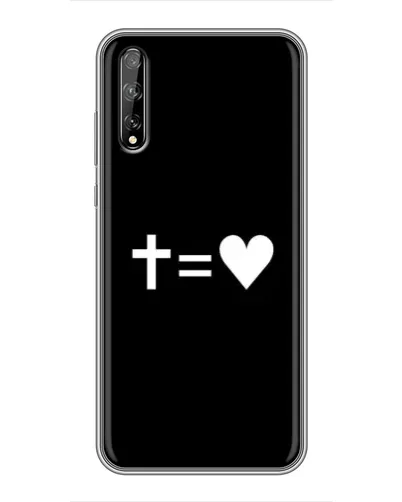 Чехол для Huawei P Smart Pro с картинкой «Крест и Сердце» Чехол для Huawei P Smart Pro с картинкой «Крест и Сердце»
