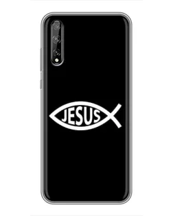 Чехол для Huawei P Smart Pro с картинкой «Классический Jesus»