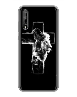 Чехол для Huawei P Smart Pro с картинкой «Сияющий крест Jesus» Чехол для Huawei P Smart Pro с картинкой «Сияющий крест Jesus»