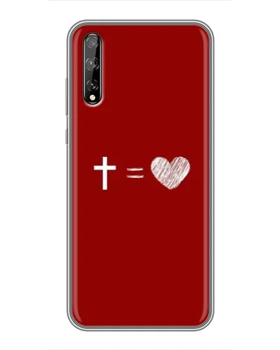 Чехол для Huawei P Smart Pro с картинкой «Уравнение любви» Чехол для Huawei P Smart Pro с картинкой «Уравнение любви»