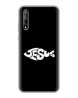 Чехол для Huawei P Smart Pro с картинкой «Рыба Jesus» Чехол для Huawei P Smart Pro с картинкой «Рыба Jesus»