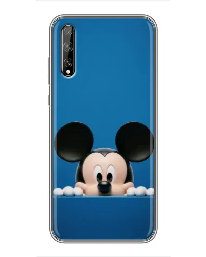 Чехол для Huawei P Smart Pro с картинкой «Микки выглядывает» Чехол для Huawei P Smart Pro с картинкой «Микки выглядывает»