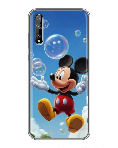 Чехол для Huawei P Smart Pro с картинкой «Mickey и мыльные пузыри» Чехол для Huawei P Smart Pro с картинкой «Mickey и мыльные пузыри»