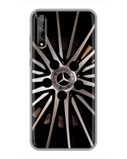 Чехол для Huawei P Smart Pro с картинкой «Диск Mercedes»