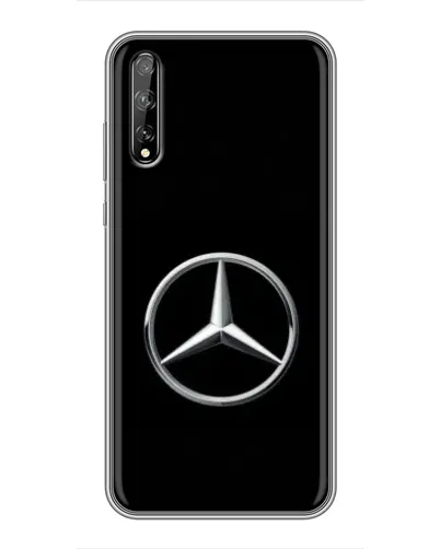 Чехол для Huawei P Smart Pro с картинкой «Mercedes классический лого»
