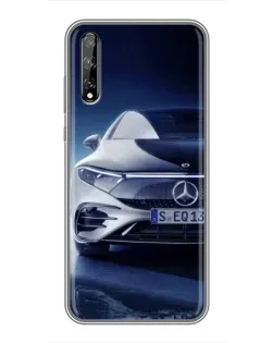 Чехол для Huawei P Smart Pro с картинкой «Mercedes EQ — будущее»