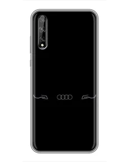 Чехол для Huawei P Smart Pro с картинкой «Audi — световой подпись» Чехол для Huawei P Smart Pro с картинкой «Audi — световой подпись»