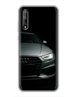Чехол для Huawei P Smart Pro с картинкой «Audi — детализация кузова» Чехол для Huawei P Smart Pro с картинкой «Audi — детализация кузова»