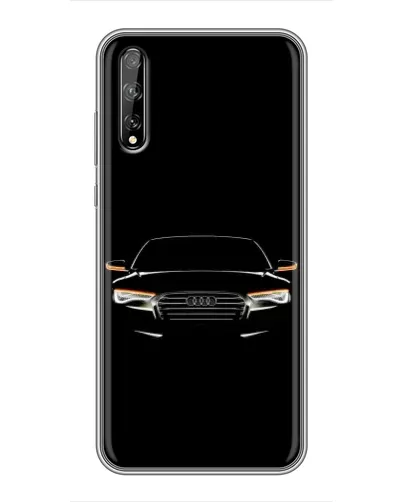 Чехол для Huawei P Smart Pro с картинкой «Audi — ночной контур»