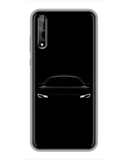 Чехол для Huawei P Smart Pro с картинкой «Взгляд Audi в темноте» Чехол для Huawei P Smart Pro с картинкой «Взгляд Audi в темноте»