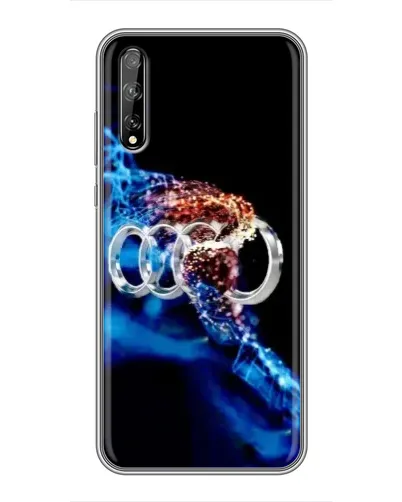 Чехол для Huawei P Smart Pro с картинкой «Энергия лого Audi»