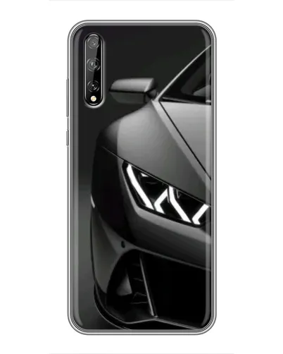 Чехол для Huawei P Smart Pro с картинкой «Lamborghini фары детализация»