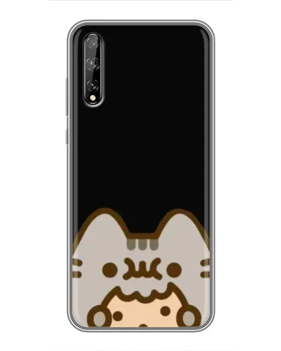 Чехол для Huawei P Smart Pro с картинкой «Пушин на черном» Чехол для Huawei P Smart Pro с картинкой «Пушин на черном»