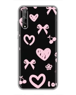 Чехол для Huawei P Smart Pro с картинкой «Сатиновый бант»