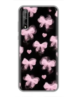Чехол для Huawei P Smart Pro с картинкой «Геометрия банта»