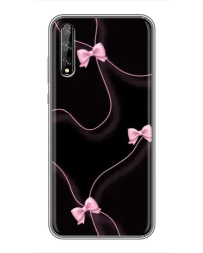 Чехол для Huawei P Smart Pro с картинкой «Розовые ленты» Чехол для Huawei P Smart Pro с картинкой «Розовые ленты»